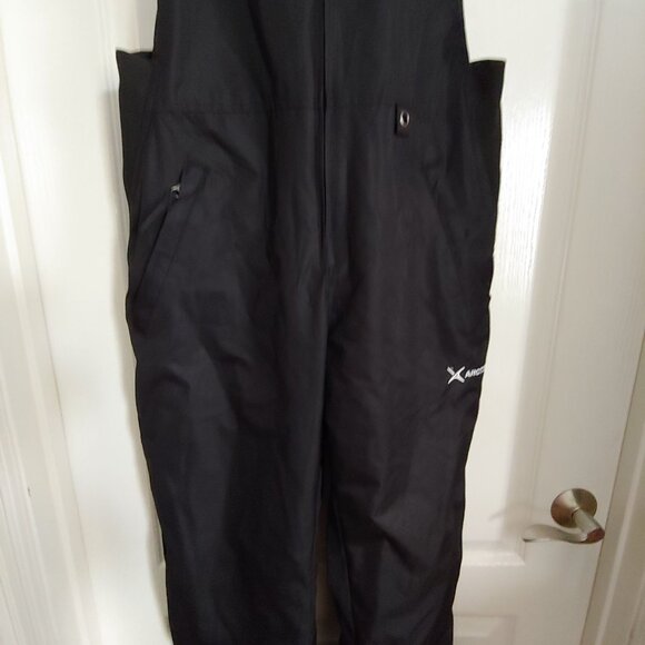 Arctix Women's Essential Insulated Bib Overalls Snow Ski Pants - Black M - Picture 4 of 10